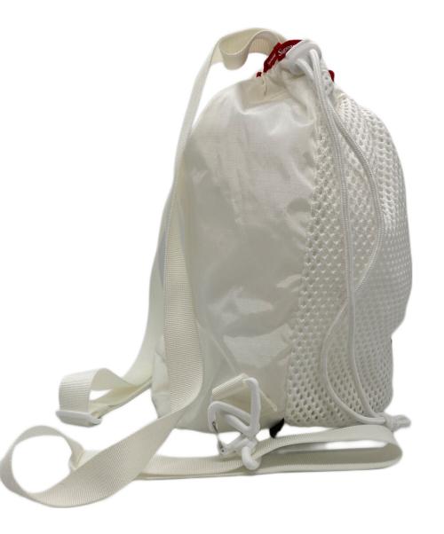SUPREME（シュプリーム）SUPREME (シュプリーム) Mesh Small Backpack ホワイトの古着・服飾アイテム
