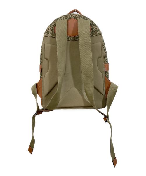 LOEWE（ロエベ）LOEWE (ロエベ) アナグラムバックパック カーキの古着・服飾アイテム