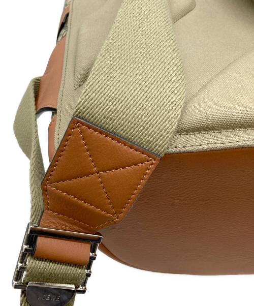 LOEWE（ロエベ）LOEWE (ロエベ) アナグラムバックパック カーキの古着・服飾アイテム