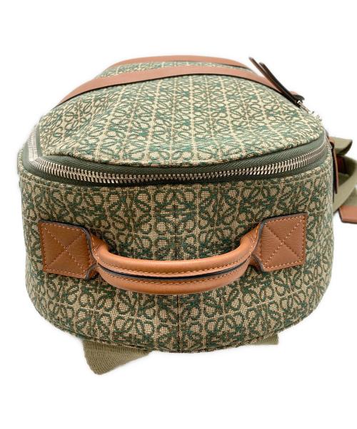 LOEWE（ロエベ）LOEWE (ロエベ) アナグラムバックパック カーキの古着・服飾アイテム