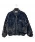 OY（オーワイ）の古着「BACK SKETCH ODOLLY FUR JACKET」｜ブラック
