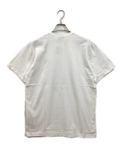 PLAY COMME des GARCONS（プレイコムデギャルソン）PLAY COMME des GARCONS (プレイ コムデギャルソン) ハートロゴストーンTシャツ ホワイト サイズ:XLの古着・服飾アイテム