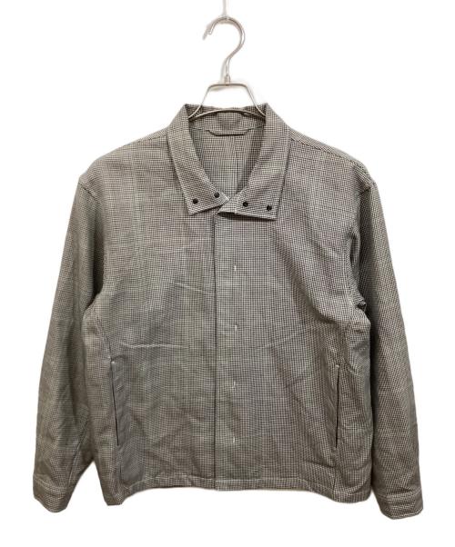 TOMORROW LAND（トゥモローランド）TOMORROW LAND (トゥモローランド) チェックシャツブルゾン グレー サイズ:Sの古着・服飾アイテム