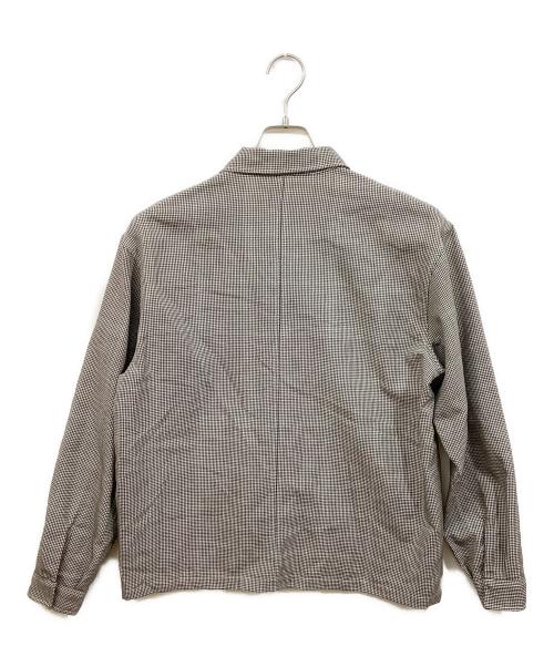 TOMORROW LAND（トゥモローランド）TOMORROW LAND (トゥモローランド) チェックシャツブルゾン グレー サイズ:Sの古着・服飾アイテム