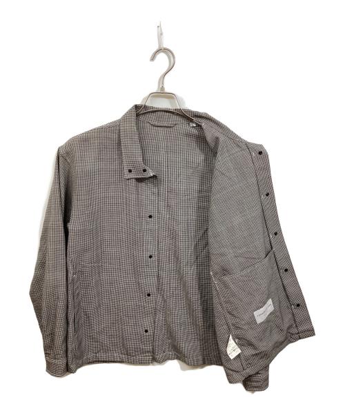 TOMORROW LAND（トゥモローランド）TOMORROW LAND (トゥモローランド) チェックシャツブルゾン グレー サイズ:Sの古着・服飾アイテム