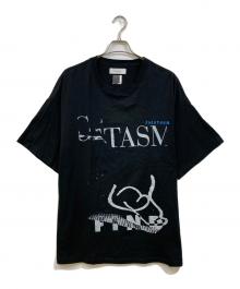 FACETASM（ファセッタズム）の古着「MONOTONE FACETASM BIG TEE」｜ブラック