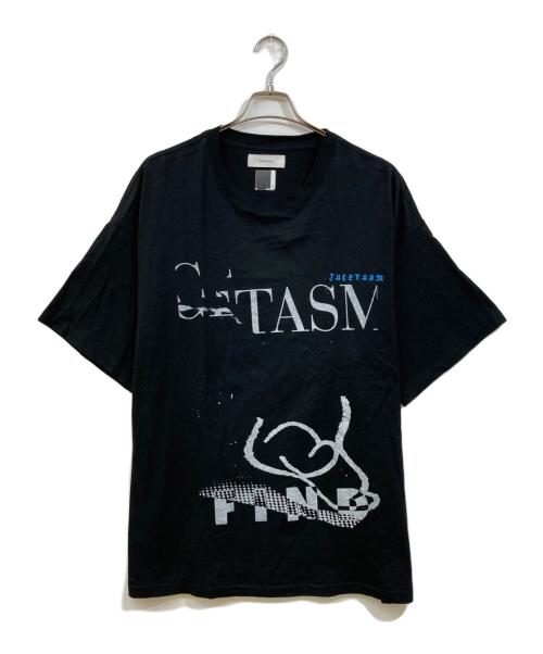 FACETASM（ファセッタズム）FACETASM (ファセッタズム) MONOTONE FACETASM BIG TEE ブラック サイズ:00の古着・服飾アイテム