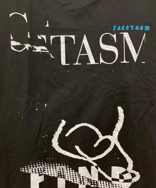 FACETASM（ファセッタズム）FACETASM (ファセッタズム) MONOTONE FACETASM BIG TEE ブラック サイズ:00の古着・服飾アイテム