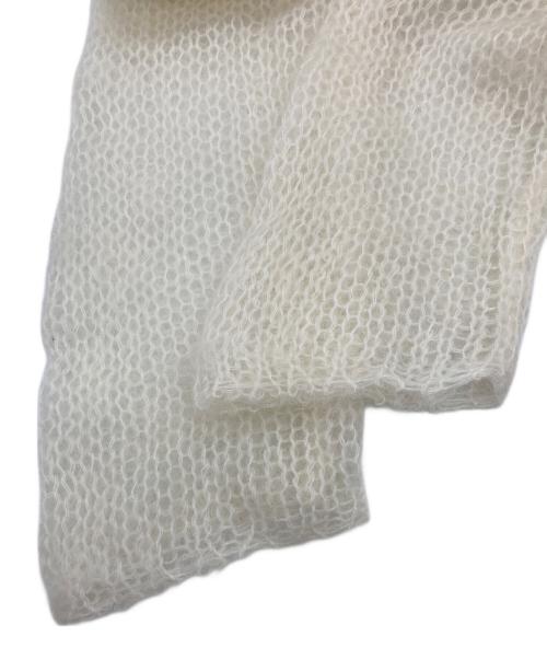 Curensology（カレンソロジー）Curensology (カレンソロジー) フラジールモヘヤニットプルオーバー ベージュ サイズ:FREEの古着・服飾アイテム