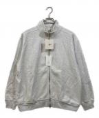 blurhms ROOTSTOCK×BEAUTY&YOUTHブラームスルーツストック×ビューティーアンドユース）の古着「Soft&Hard Sweat Zip BY」｜グレー
