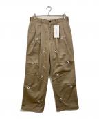 nick gear×Firsthandニックギア×ファーストハンド）の古着「Flower CHINO PANTS」｜ベージュ