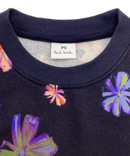 PAUL SMITH（ポールスミス）PAUL SMITH (ポールスミス) 総柄スゥェット ネイビー サイズ:2Lの古着・服飾アイテム
