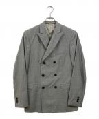 PRADAプラダ）の古着「比翼ダブルジャケット」｜グレー