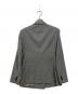 PRADA (プラダ) 比翼ダブルジャケット グレー サイズ:46Ｒ：18000円
