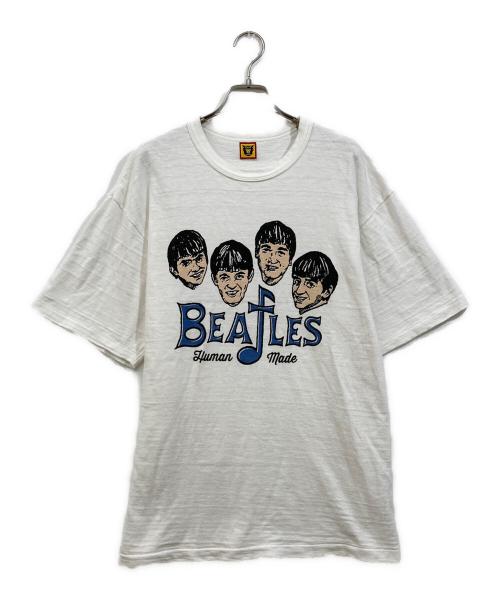 HUMAN MADE（ヒューマンメイド）HUMAN MADE (ヒューマンメイド) BEATLES T-SHIRT ホワイト サイズ:XLの古着・服飾アイテム