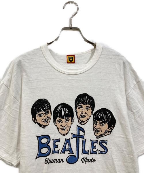 HUMAN MADE（ヒューマンメイド）HUMAN MADE (ヒューマンメイド) BEATLES T-SHIRT ホワイト サイズ:XLの古着・服飾アイテム