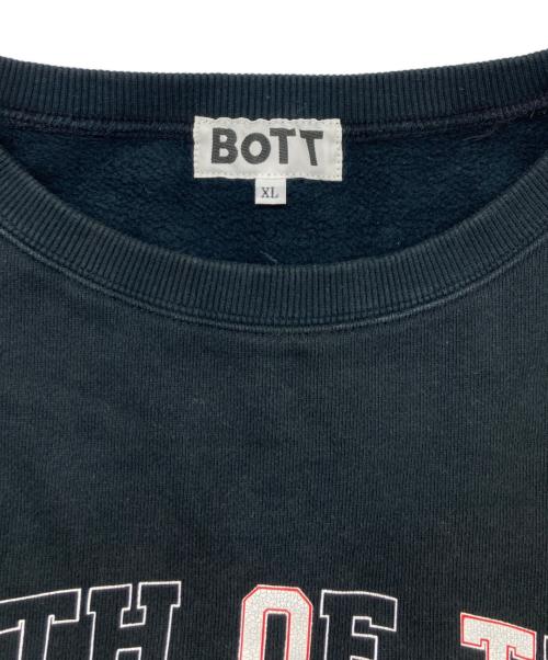 BoTT（ボット）BoTT (ボット) スウェット ブラック サイズ:XLの古着・服飾アイテム