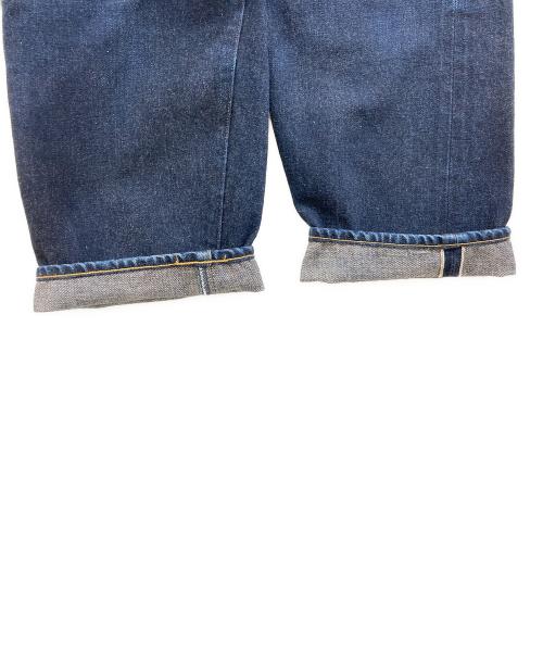 YAECA（ヤエカ）YAECA (ヤエカ) 13-14W DENIM PANTS WIDE STRAIGHT インディゴ サイズ:W32の古着・服飾アイテム
