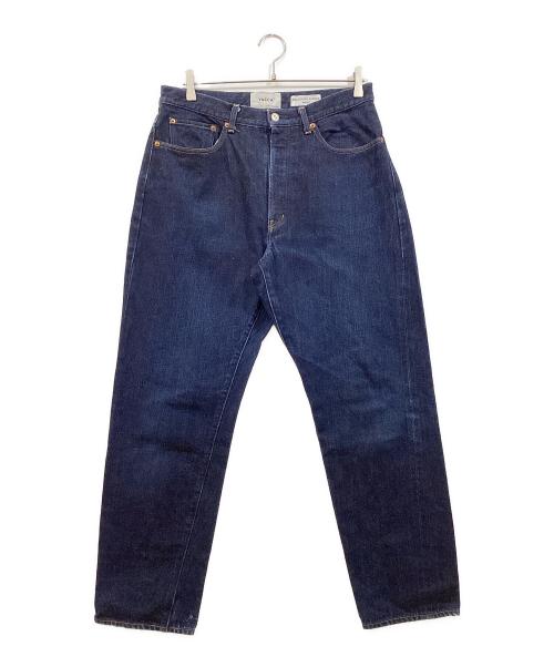 YAECA（ヤエカ）YAECA (ヤエカ) 10-14W DENIM PANTS WIDE TAPERED インディゴ サイズ:81㎝（W32）の古着・服飾アイテム