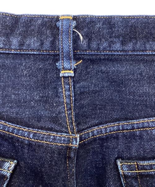 YAECA（ヤエカ）YAECA (ヤエカ) 10-14W DENIM PANTS WIDE TAPERED インディゴ サイズ:81㎝（W32）の古着・服飾アイテム