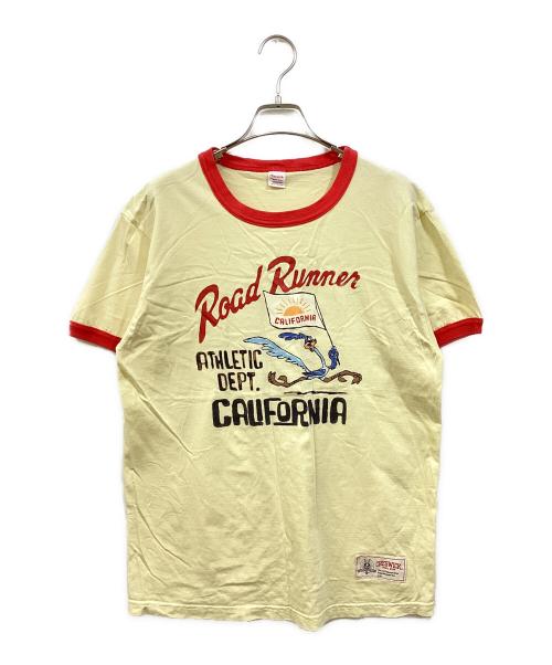 cheswick（チェスウィック）cheswick (チェスウィック) リンガーTシャツ アイボリー サイズ:Ｍの古着・服飾アイテム