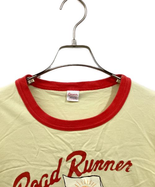 cheswick（チェスウィック）cheswick (チェスウィック) リンガーTシャツ アイボリー サイズ:Ｍの古着・服飾アイテム