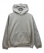 LOS ANGELES APPARELロサンゼルスアパレル）の古着「14ozヘビーフリース プルオーバーフード スウェット」｜グレー