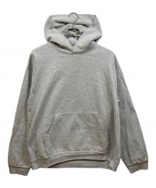 LOS ANGELES APPAREL（ロサンゼルスアパレル）の古着「14ozヘビーフリース プルオーバーフード スウェット」｜グレー