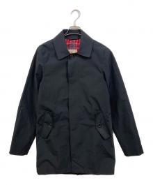 BARACUTA（バラクータ）の古着「ステンカラーコート」｜ブラック