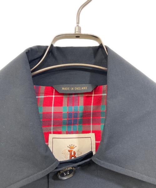 BARACUTA（バラクータ）BARACUTA (バラクータ) ステンカラーコート ブラック サイズ:36の古着・服飾アイテム