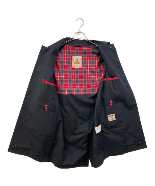 BARACUTA（バラクータ）BARACUTA (バラクータ) ステンカラーコート ブラック サイズ:36の古着・服飾アイテム