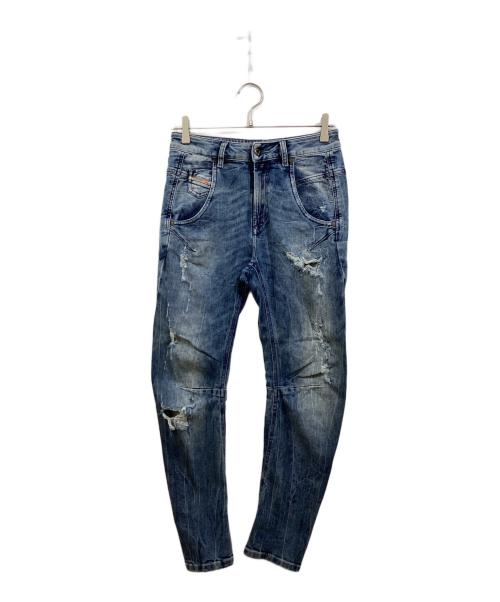 DIESEL（ディーゼル）DIESEL (ディーゼル) fayzaデニムパンツ インディゴ サイズ:23の古着・服飾アイテム