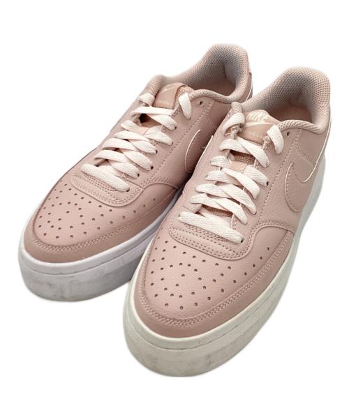 NIKE（ナイキ）NIKE (ナイキ) Court Vision Alta ピンク サイズ:US7.5の古着・服飾アイテム