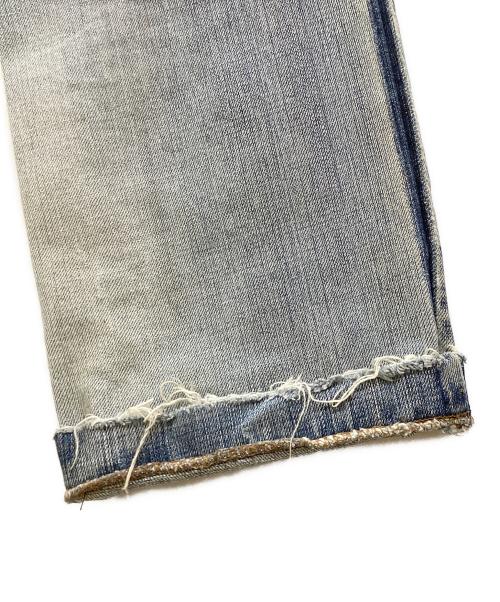 DOLCE & GABBANA（ドルチェ＆ガッバーナ）DOLCE & GABBANA (ドルチェ＆ガッバーナ) ワッペンデニムパンツ インディゴ サイズ:46の古着・服飾アイテム