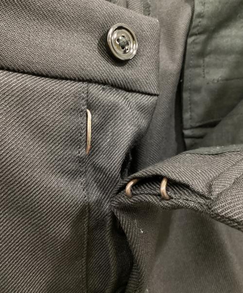 Maison Martine Margiela14（メゾンマルタンマルジェラ14）Maison Martine Margiela14 (メゾンマルタンマルジェラ14) ウールスラックス ブラック サイズ:44の古着・服飾アイテム