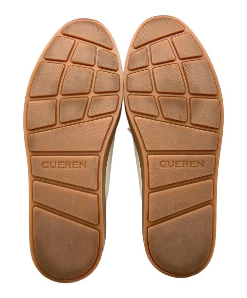 CUEREN（クエルン）CUEREN (クエルン) レザーシューズ ホワイト サイズ:25.5㎝の古着・服飾アイテム