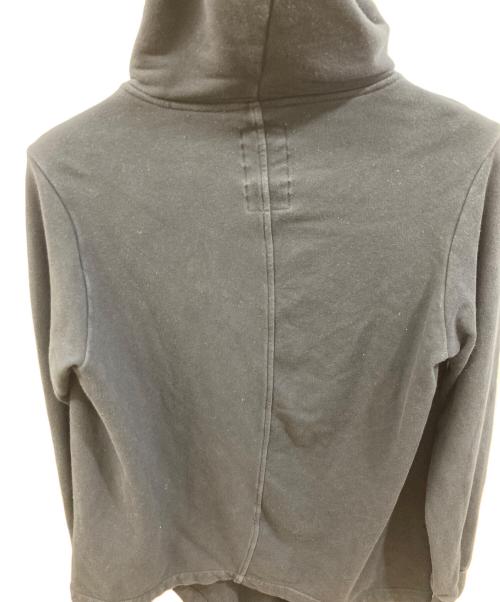 RICK OWENS（リックオウエンス）RICK OWENS (リックオウエンス) Champion (チャンピオン) ロゴ刺繍パーカー ブラック サイズ:Sの古着・服飾アイテム