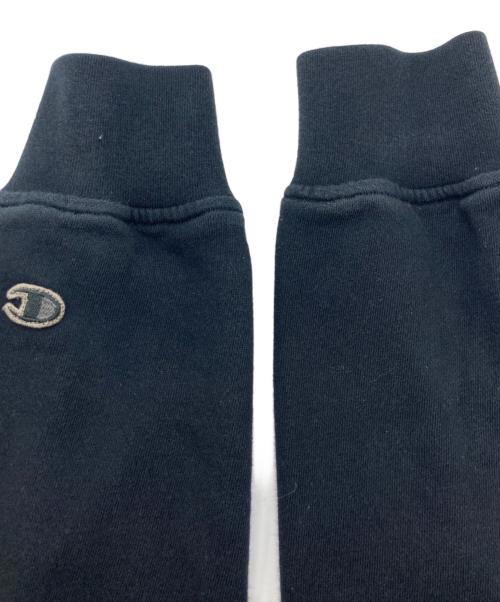 RICK OWENS（リックオウエンス）RICK OWENS (リックオウエンス) Champion (チャンピオン) ロゴ刺繍パーカー ブラック サイズ:Sの古着・服飾アイテム