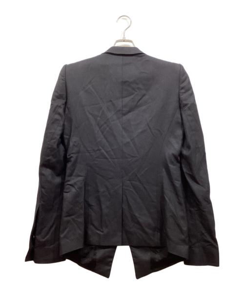 JULIUS（ユリウス）JULIUS (ユリウス) ラムレザー切り替えジャケット ブラック サイズ:1の古着・服飾アイテム