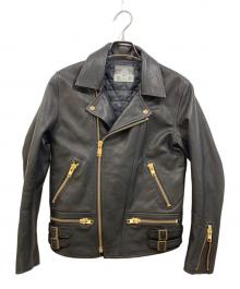 blackmeans（ブラックミーンズ）の古着「RIDERS JACKET」｜ブラック