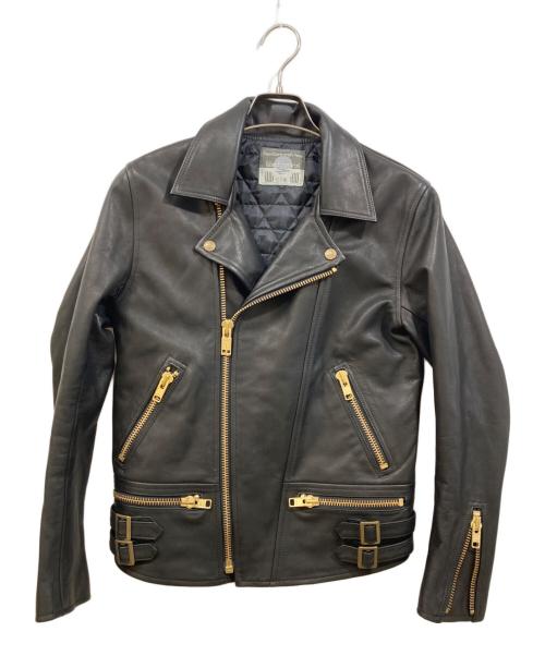 blackmeans（ブラックミーンズ）blackmeans (ブラックミーンズ) RIDERS JACKET ブラック サイズ:2の古着・服飾アイテム