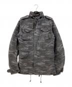 AKMエーケーエム）の古着「REAL MILITARY M-65 COLD WEATHER」｜グレー