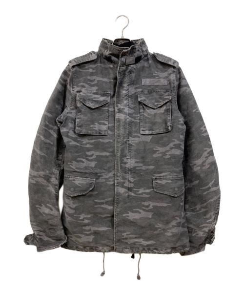 AKM（エーケーエム）AKM (エーケーエム) REAL MILITARY M-65 COLD WEATHER グレー サイズ:XLの古着・服飾アイテム