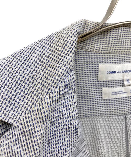 COMME des GARCONS SHIRT（コムデギャルソンシャツ）COMME des GARCONS SHIRT (コムデギャルソンシャツ) オープンカラーシャツ スカイブルー サイズ:Ｍの古着・服飾アイテム