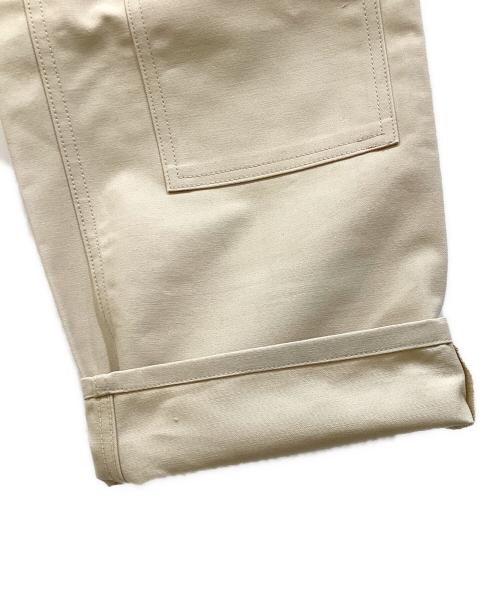 AURALEE（オーラリー）AURALEE (オーラリー) COTTON OILED CANVAS PANTS ベージュの古着・服飾アイテム