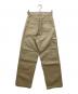 AURALEE (オーラリー) COTTON OILED CANVAS PANTS ベージュ：8000円