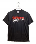 SUPREME×YOHJI YAMAMOTOシュプリーム×ヨウジヤマモト）の古着「Logo Tee」｜ブラック