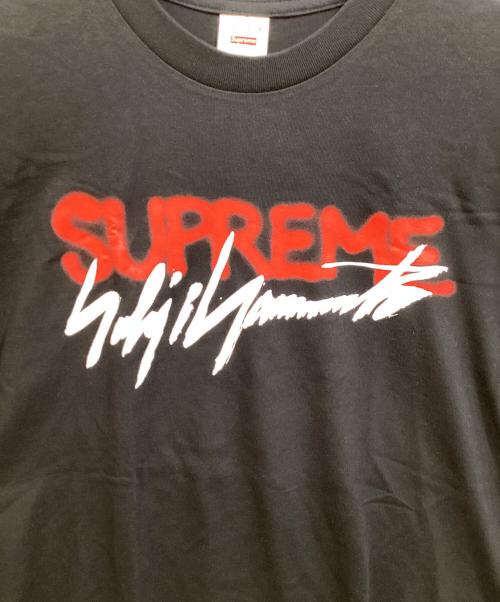 SUPREME（シュプリーム）SUPREME (シュプリーム) YOHJI YAMAMOTO (ヨウジヤマモト) Logo Tee ブラック サイズ:Lの古着・服飾アイテム