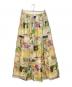 KEITA MARUYAMA (ケイタマルヤマ) 総柄シルクスカート イエロー サイズ:2：8000円