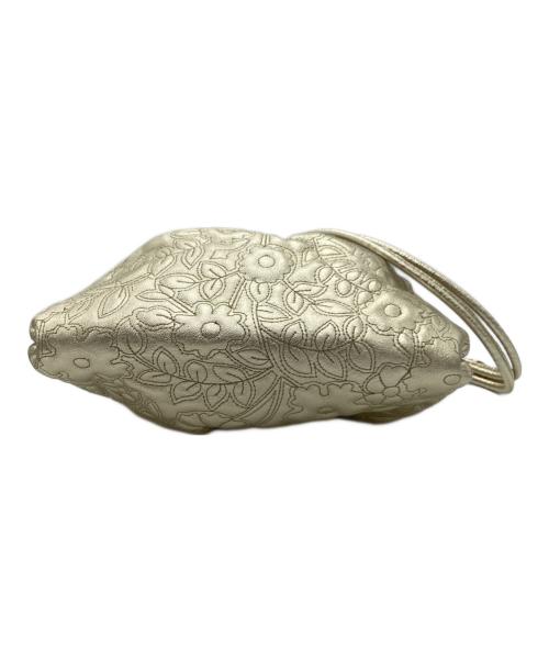 BALLY（バリー）BALLY (バリー) レザーショルダーバッグ ゴールドの古着・服飾アイテム